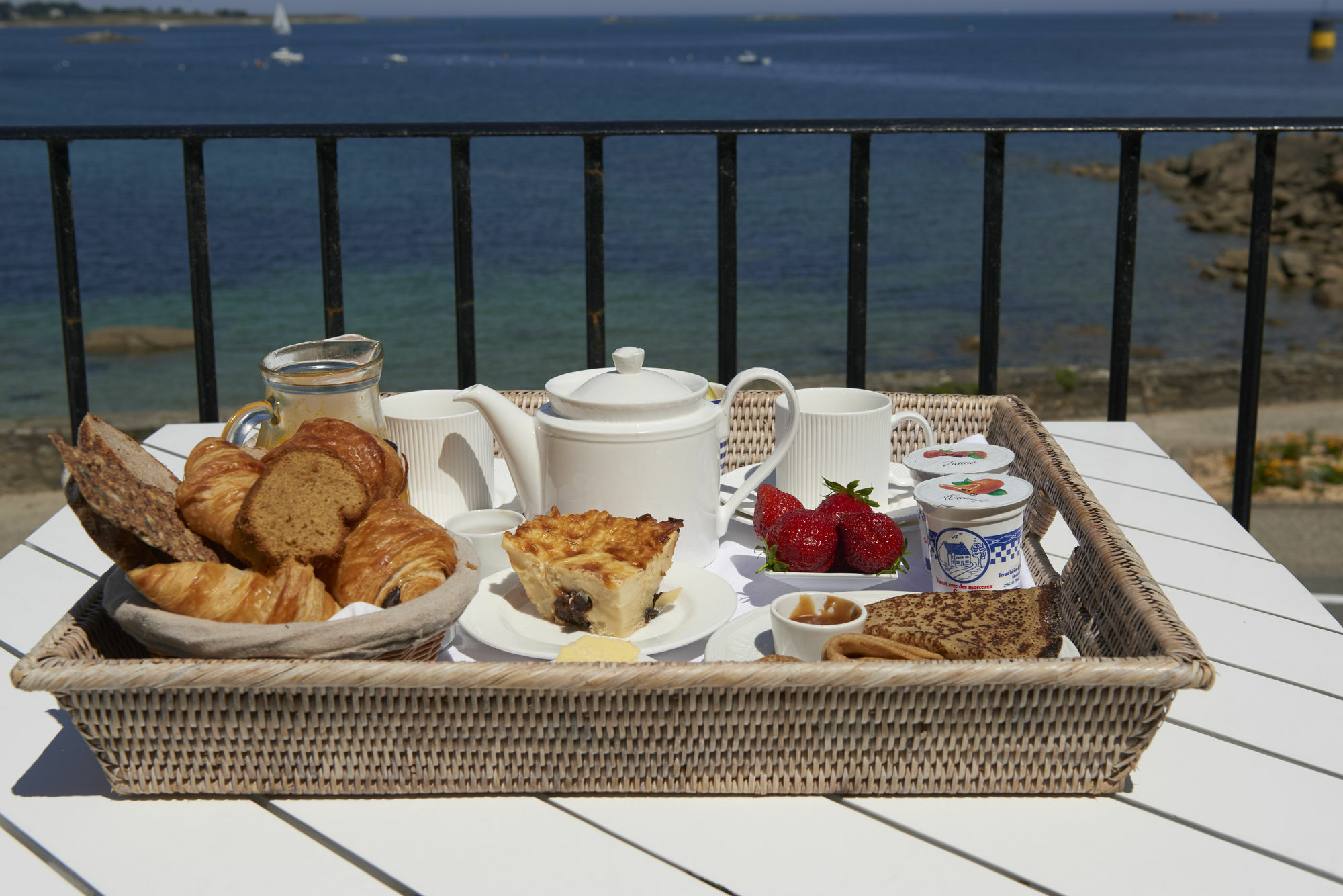 Relais & Chateaux Le Brittany & Spa Roscoff Bagian luar foto